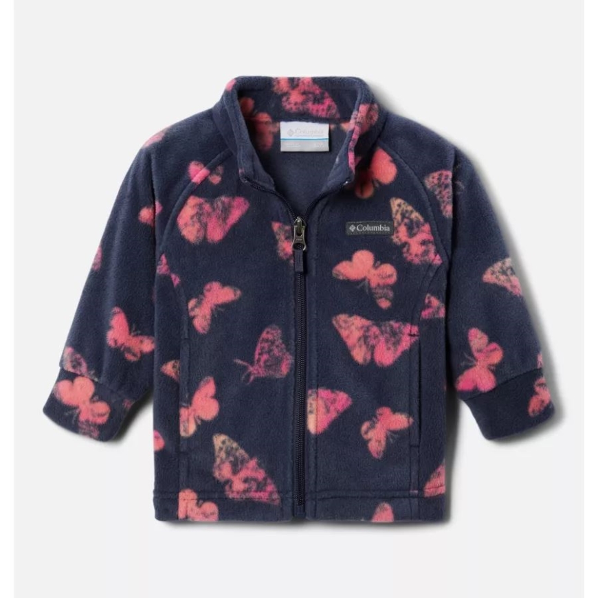 コロンビア ガールズ インファント ベントン スプリングス II プリント フリース ジャケット 夜行性フラッター ワンダー