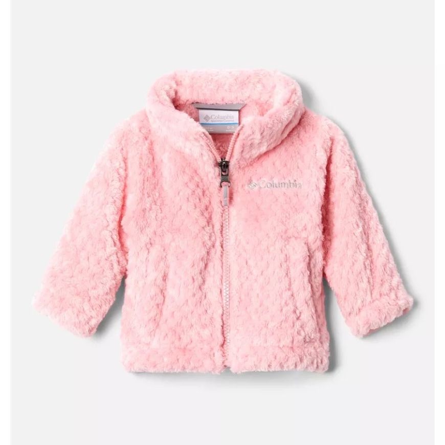 コロンビア ガールズ インファント ファイヤー サイド シェルパ ジャケット ピンク オーキッド