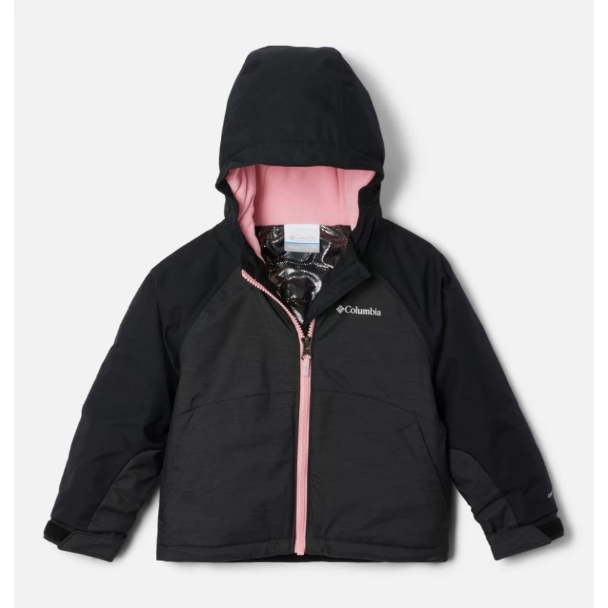コロンビア ガールズ 幼児 アルパイン アクション II ジャケット ブラック ヘザー/ブラック