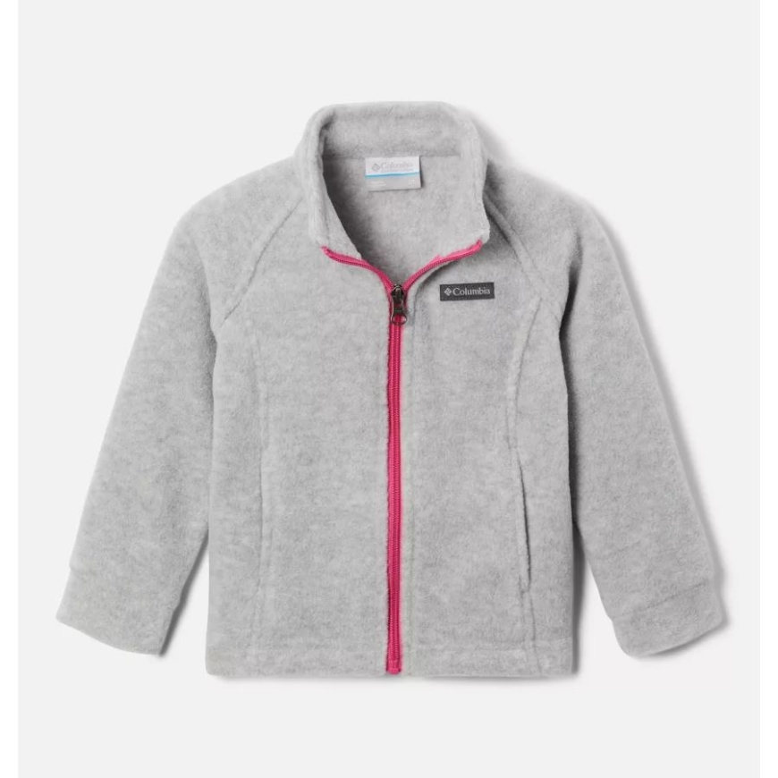 コロンビア ガールズ 幼児 ベントン スプリング フリース ジャケット シーラス グレー