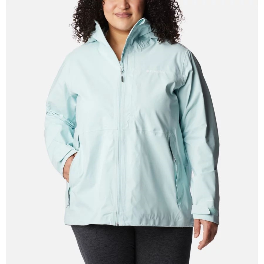 コロンビア アイシーモーン レディース オムニテック アンプリドライ シェル ジャケット プラスサイズ