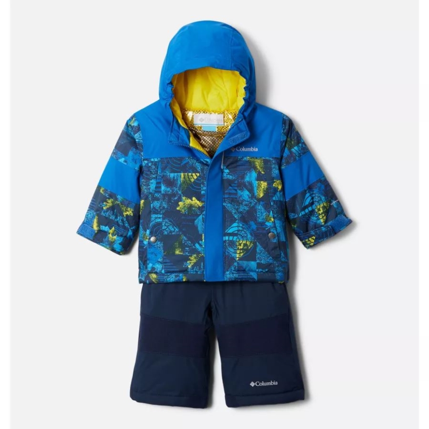 コロンビア インファント マイティモーグル オムニヒート インフィニティ 断熱セット ブライトインディゴ カレイドスコープ/BRT インディゴ