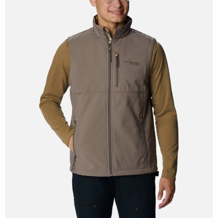 コロンビア アイアン/RT エッジ メンズ Phg アセンダー ソフトシェル ベスト