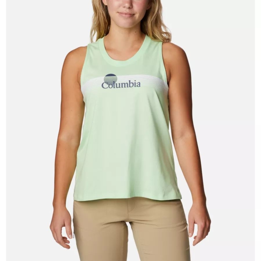 コロンビア キー ウエスト/反転ブランド グラフィック レディース ノース カスケード タンク