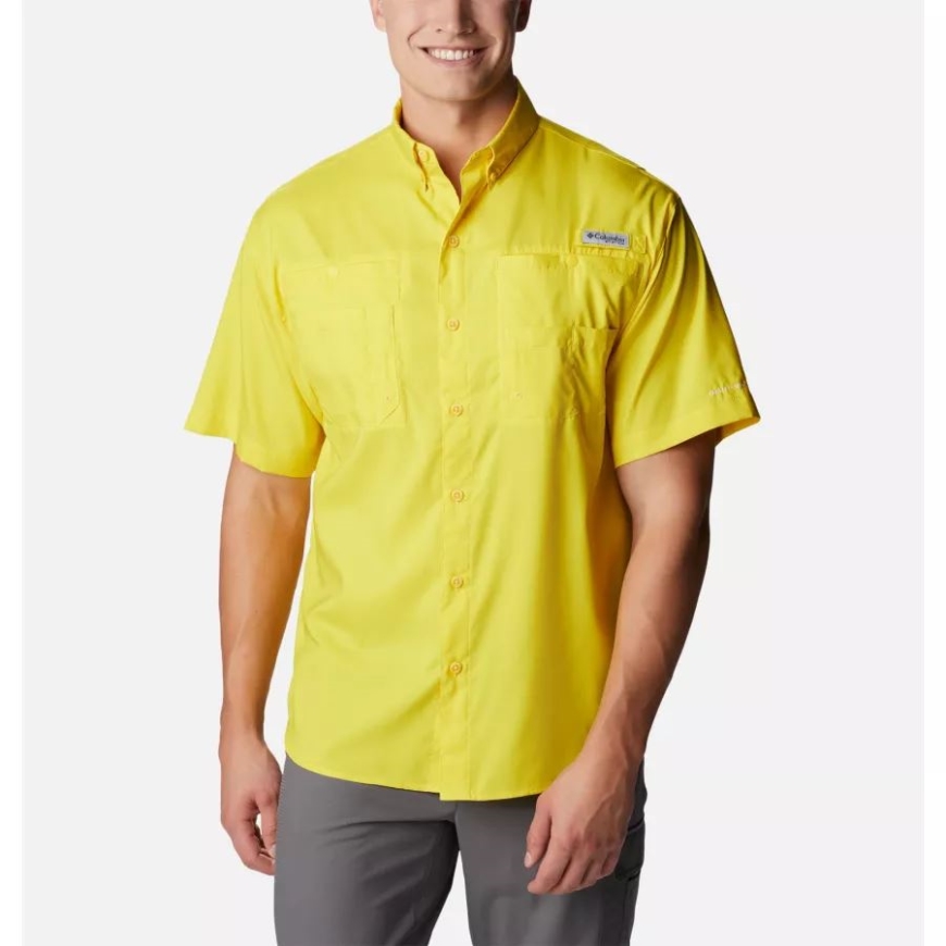 コロンビア レーザー レモン メンズ Pfg タミアミ Ii 半袖シャツ ビッグ