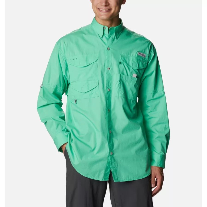 コロンビア ライト ジェイド メンズ Pfg ボーンヘッド ロング スリーブ シャツ ビッグ