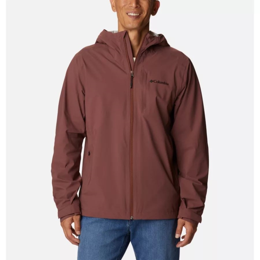 コロンビア ライト レーズン メンズ オムニテック アンプリドライ シェル ジャケット