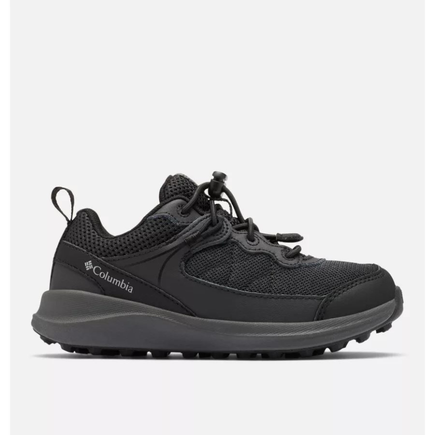 コロンビア リトル キッズ トレイルストーム シューズ ブラック/ダークグレー