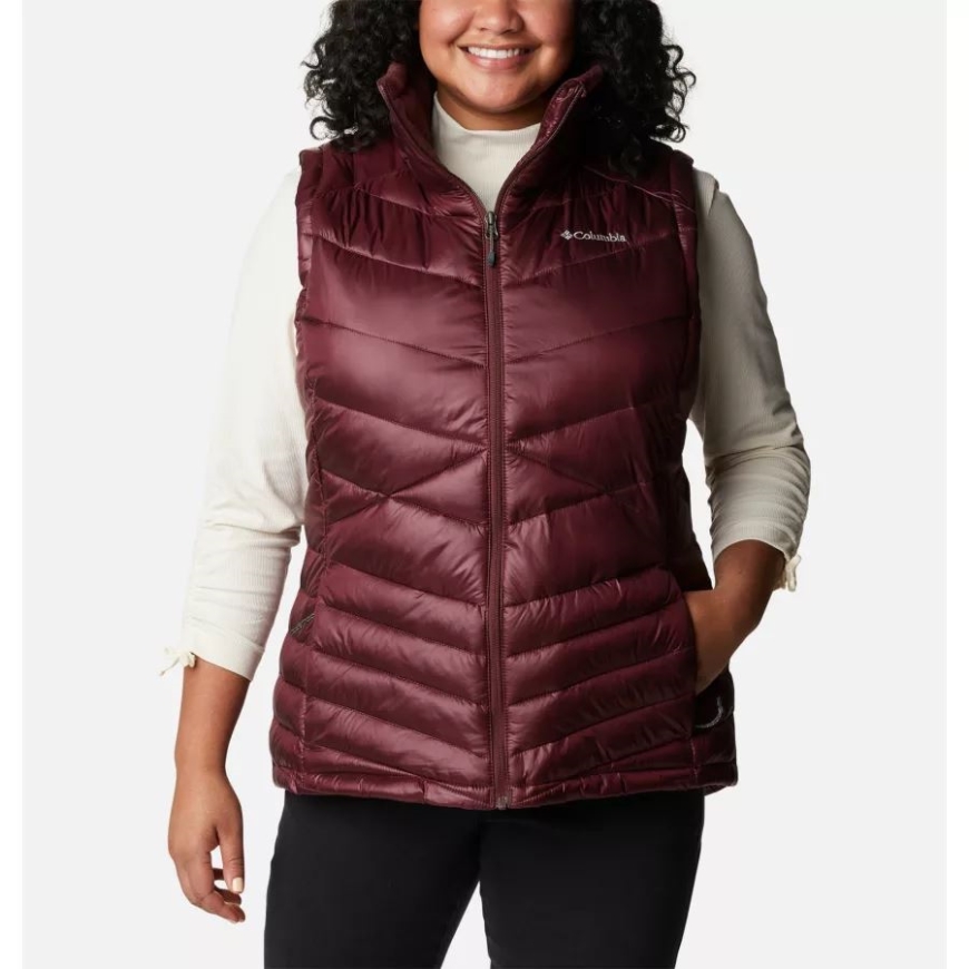 コロンビア マルベック レディース ジョイピーク オムニヒート インフィニティ 断熱ベスト プラスサイズ