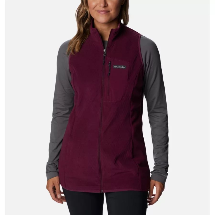 コロンビア マリオンベリー/オーラ レディース アウトドア トラック ベスト