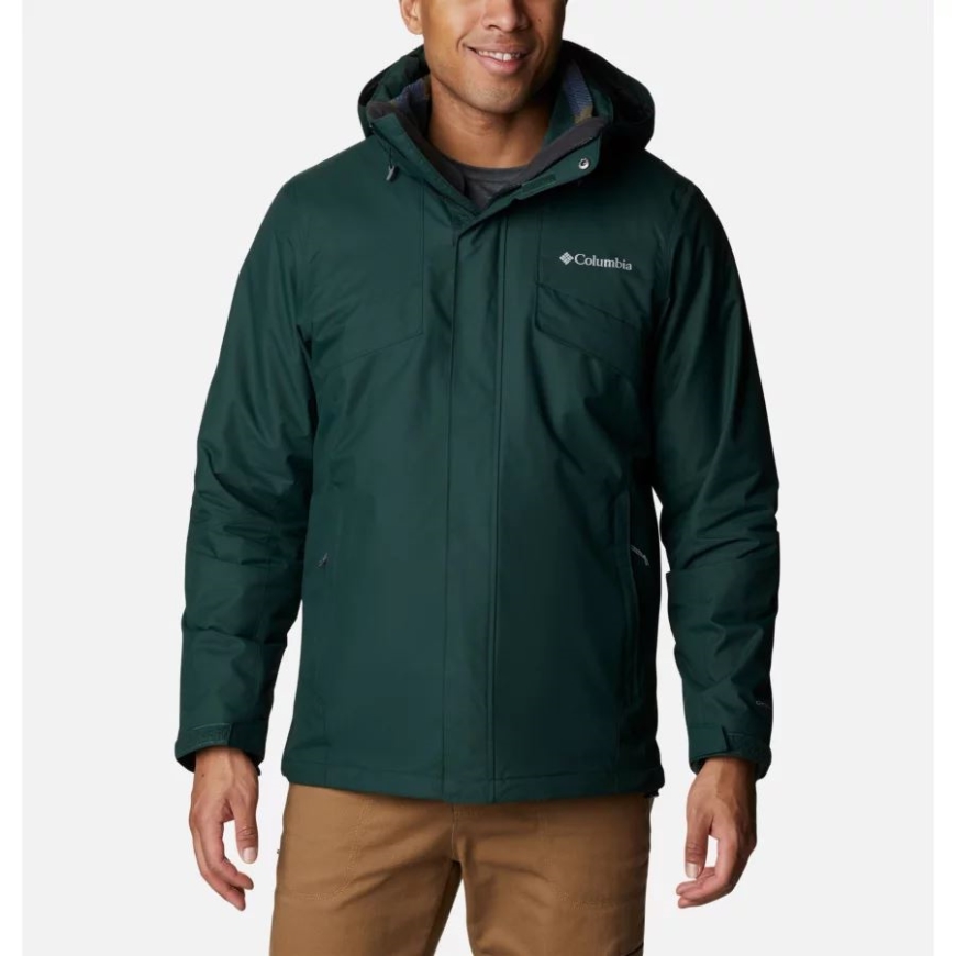 コロンビア メンズ バガブー II フリース インターチェンジ ジャケット スプルース