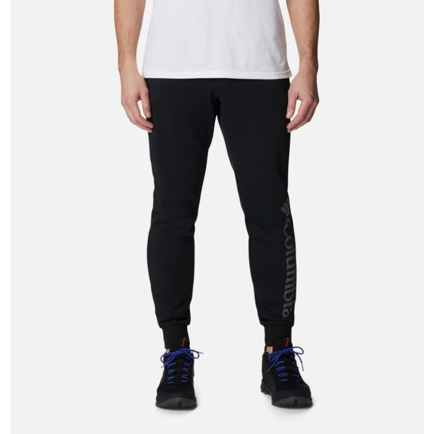 コロンビア メンズ Csc ロゴ フリース ジョガー Ii ブラック/シティ グレー