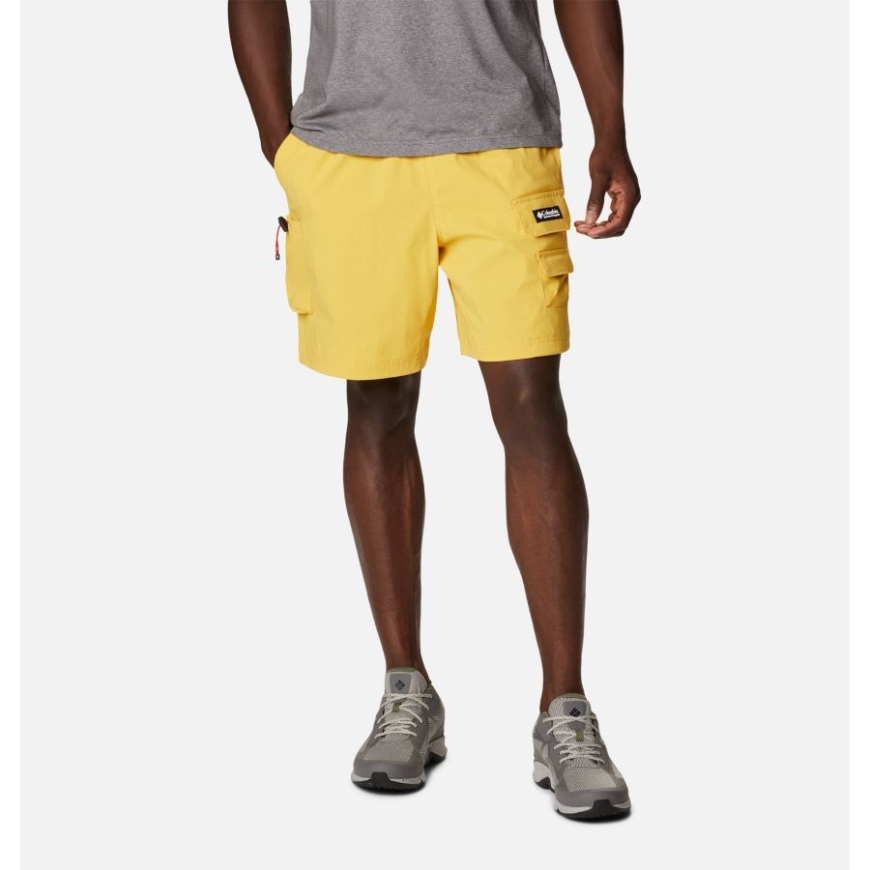 コロンビア メンズ フィールド クリーク カーゴ ショーツ ゴールデン ナゲット
