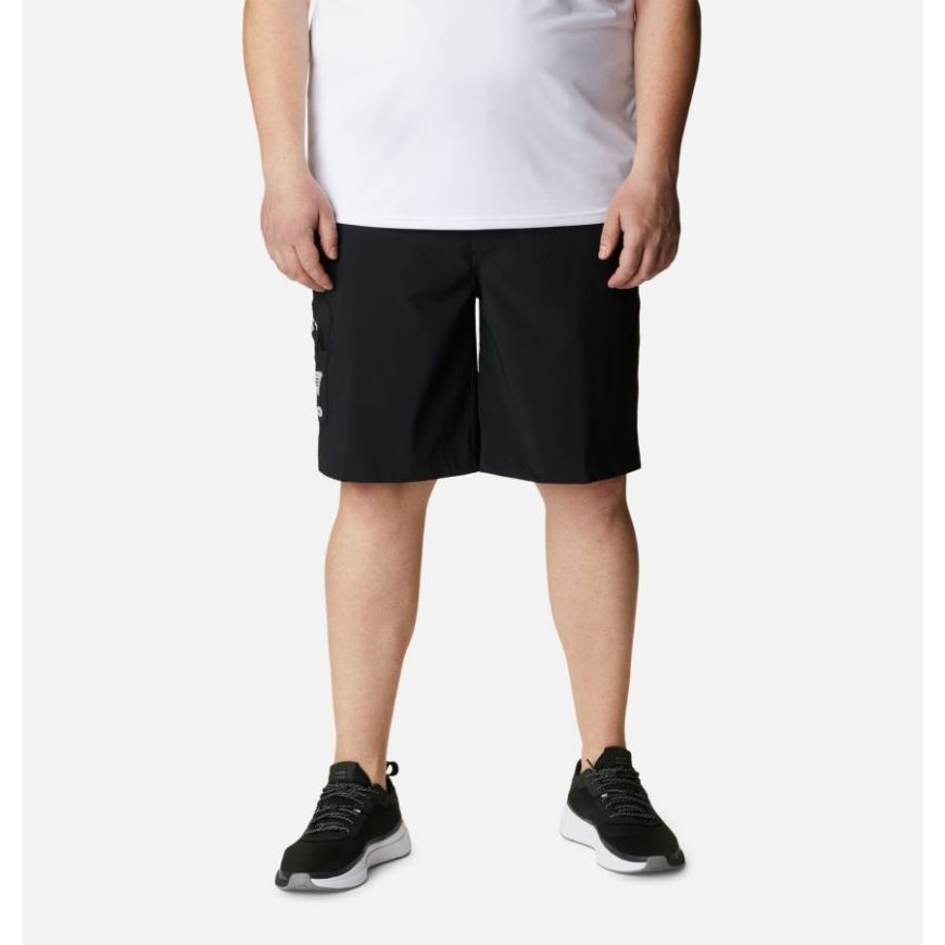 コロンビア メンズ Pfg ターミナル タックル ショーツ ビッグ ブラック/クール グレー