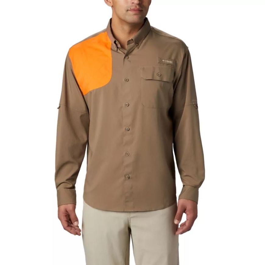 コロンビア メンズ Phg ブラッド アンド ガッツ シューティング シャツ フラックス