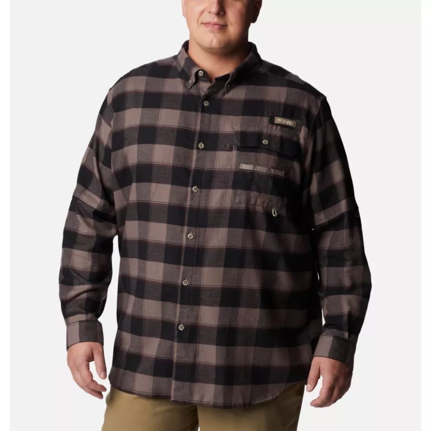 コロンビア メンズ Phg シャープテイル フランネル ビッグ アイアン チャンキー プレイド