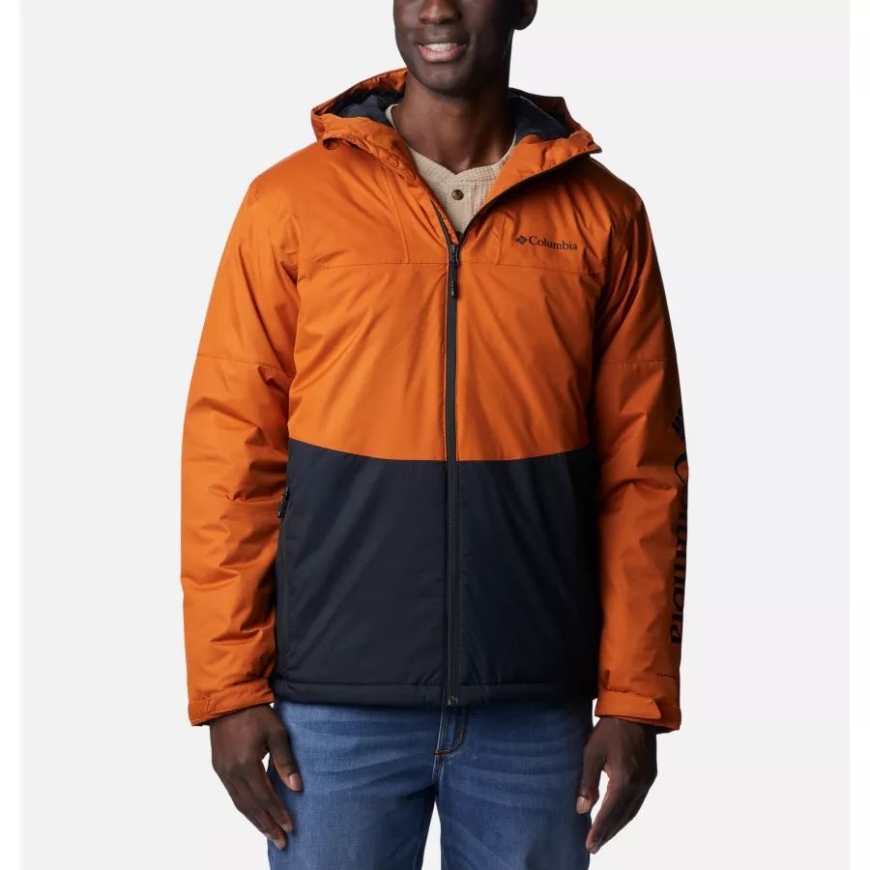 コロンビア メンズ ポイント パーク インサレーテッド ジャケット ウォーム コッパー/ブラック