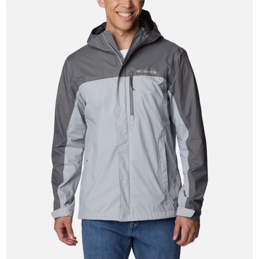 コロンビア メンズ ポアリング アドベンチャー II ジャケット コロンビア グレー/シティ グレー