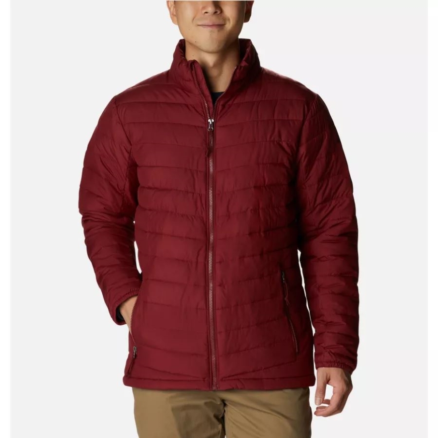 コロンビア メンズ スロープ エッジ ジャケット レッドジャスパー