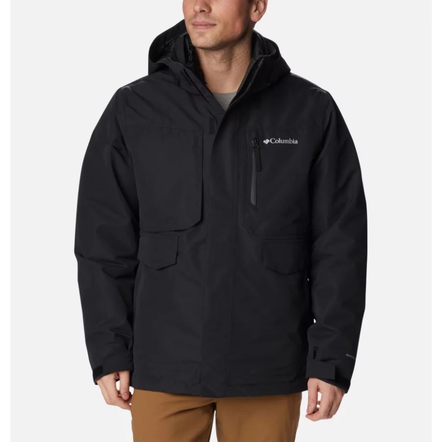 コロンビア メンズ ストリート トレッカー インターチェンジ ジャケット ブラック