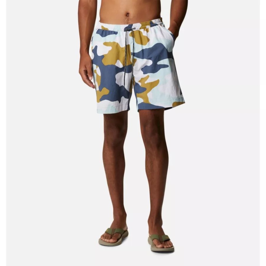 コロンビア メンズ サマードライ ボードショーツ セイボリー モッズ カモ