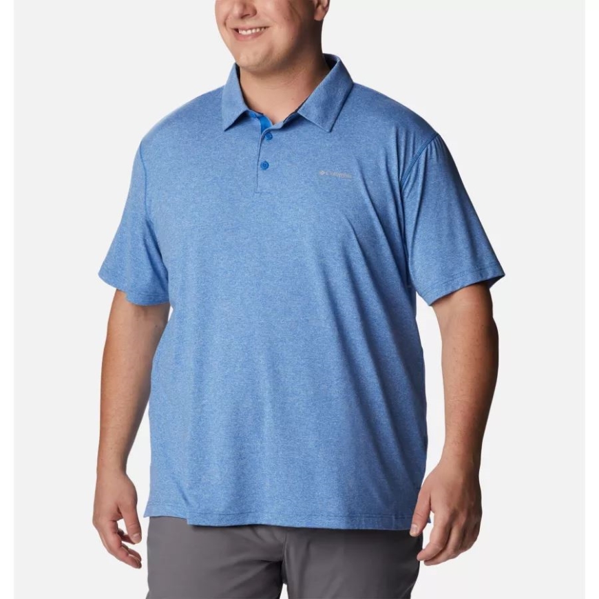コロンビア メンズ テック トレイル ポロ ビッグ ブライト インディゴ