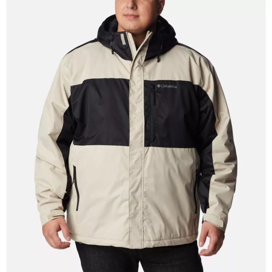 コロンビア メンズ ティプトン ピーク II インサレーテッド ジャケット ビッグ エンシェント フォッシル/ブラック