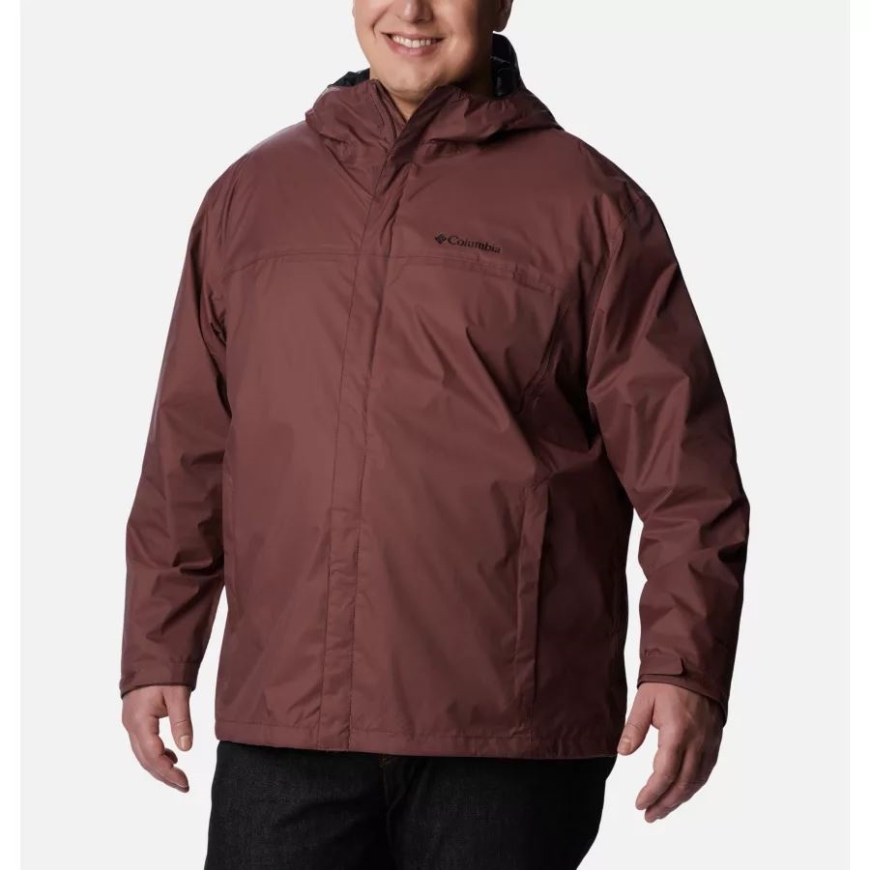 コロンビア メンズ ウォータータイト II レイン ジャケット ビッグ ライト レーズン