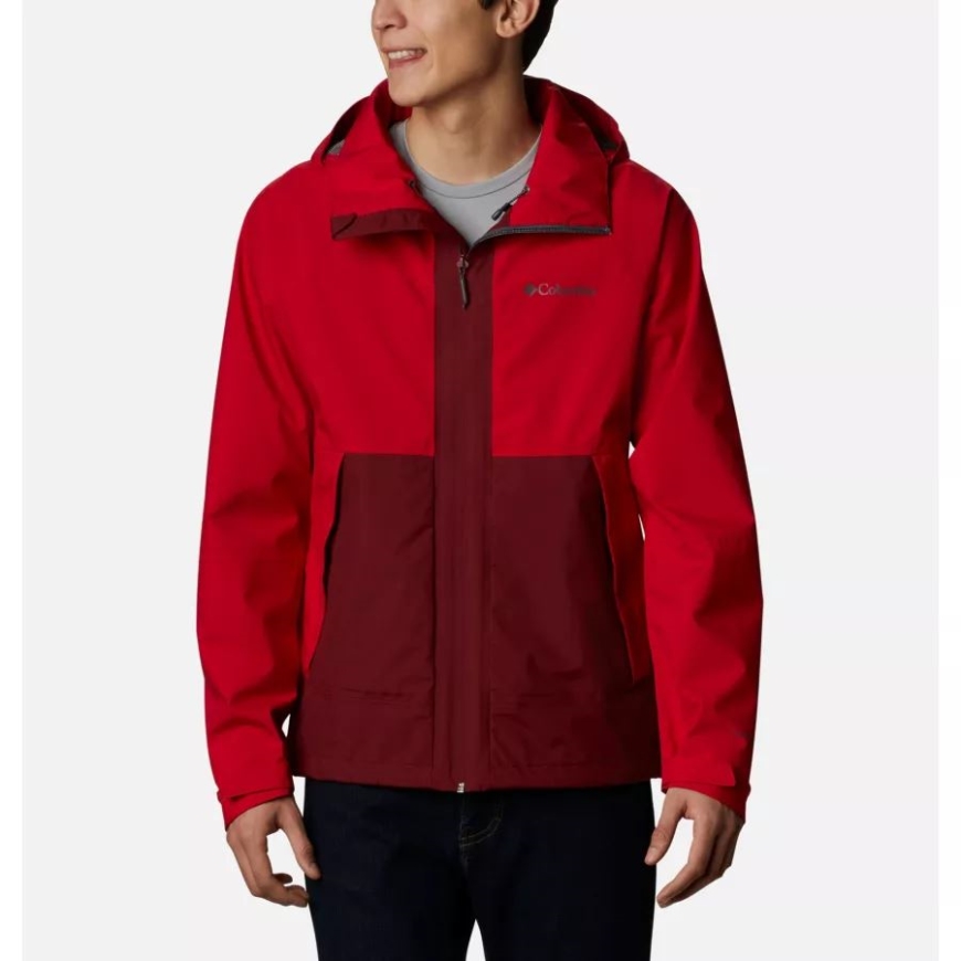 コロンビア マウンテン レッド/レッド ジャスパー メンズ エボリューション バレー ジャケット