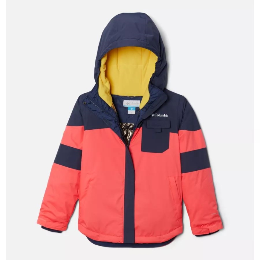 コロンビア ネオン サンライズ/ノクターナル ガールズ マイティ モグリー ウォータープルーフ スキー ジャケット