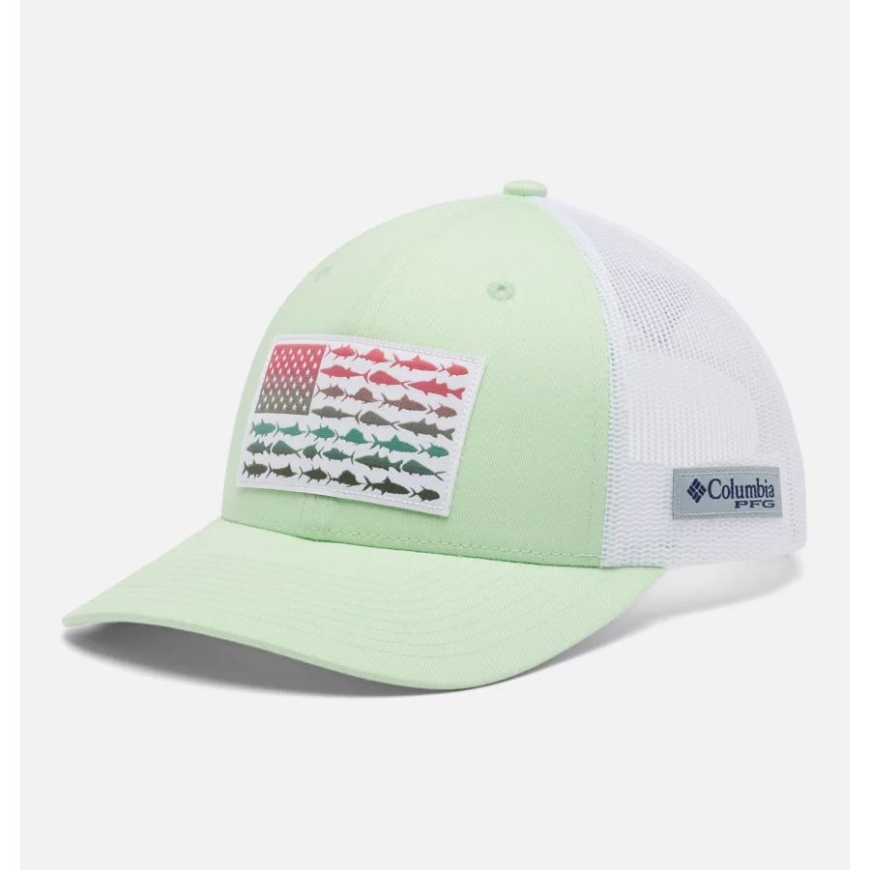 コロンビア PFG フィッシュ フラッグ メッシュ スナップバック ハイ クラウン キー ウエスト/フィッシュ フラッグ