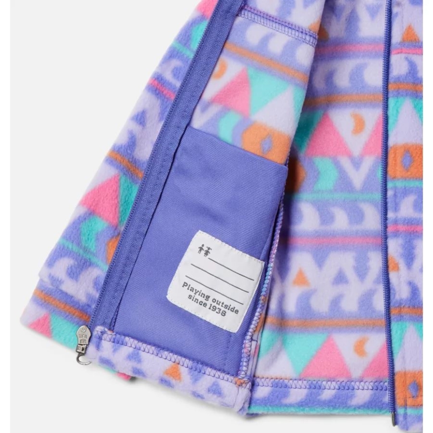 コロンビア パープル ロータス キャンプ ブランケット 男の子 幼児 Zing Iii フリース ジャケット