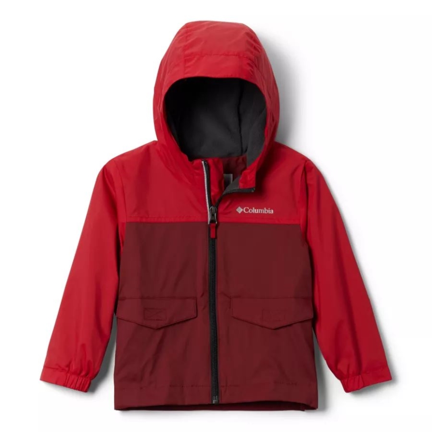 コロンビア レッド ジャスパー/マウンテン レッド ボーイズ トドラー レインジラ ジャケット