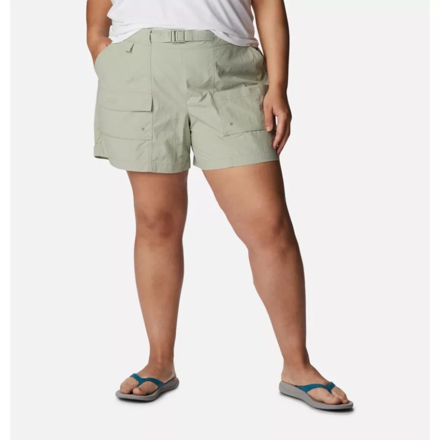 コロンビア サファリ レディース サマードライ カーゴショーツ プラスサイズ