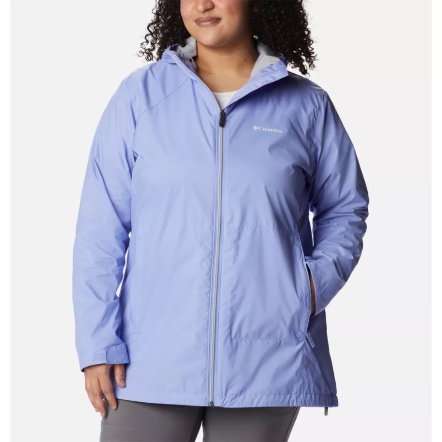 コロンビア セレニティ レディース スイッチバック ライニング ロング ジャケット プラスサイズ