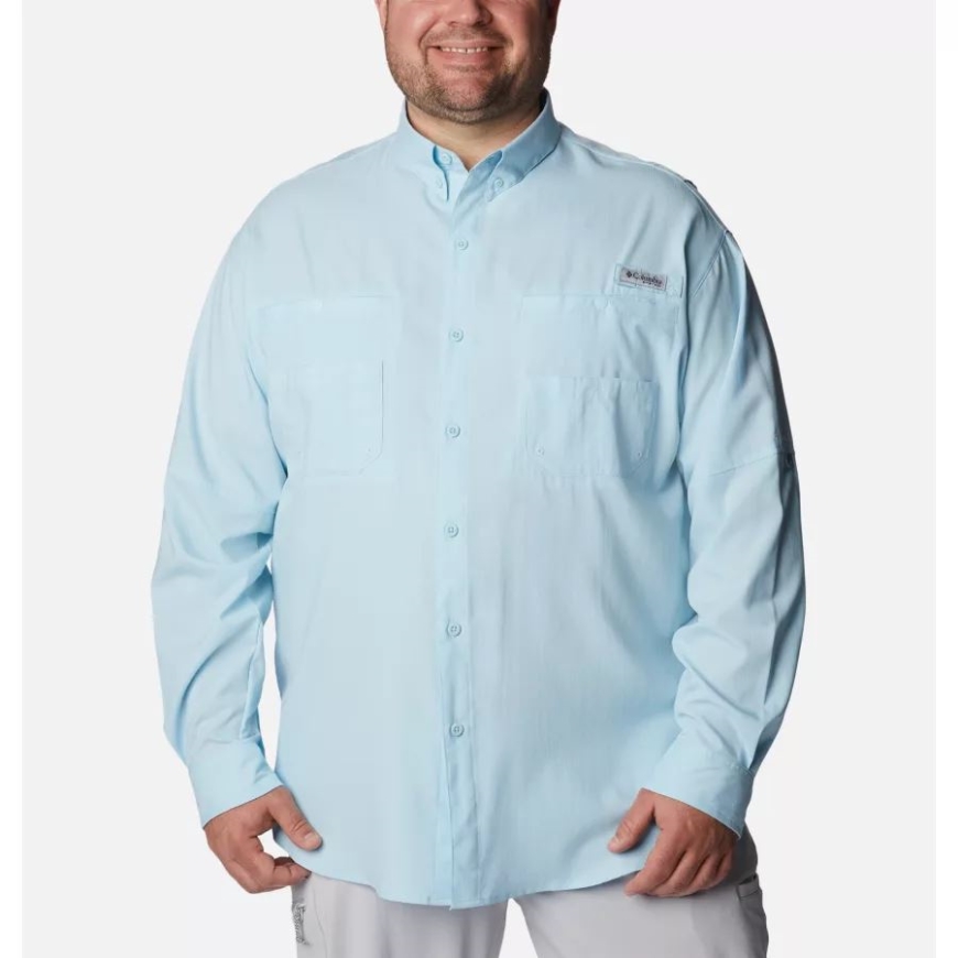 コロンビア スプリング ブルー メンズ Pfg タミアミ Ii 長袖シャツ ビッグ
