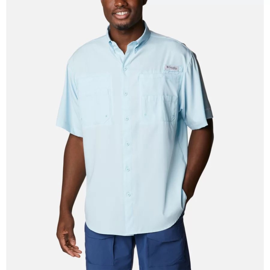 コロンビア スプリング ブルー メンズ Pfg タミアミ Ii 半袖シャツ トール