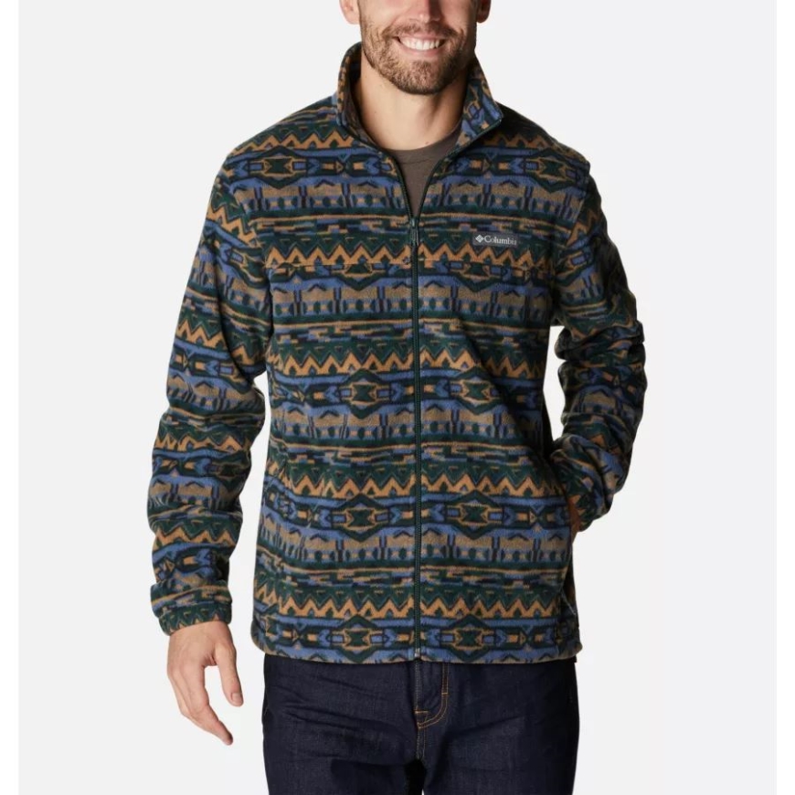 コロンビア スプルース 80s ストライプ プリント メンズ スティーンズ マウンテン プリント ジャケット トール