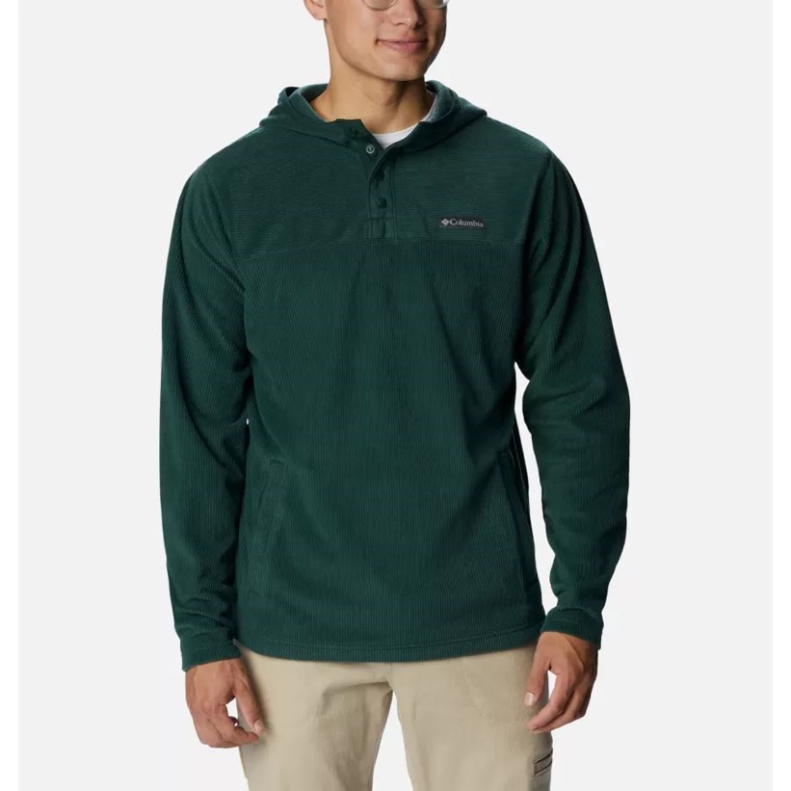 コロンビア スプルース メンズ スティーンズ マウンテン ノベルティ ハーフ スナップ フリース パーカー