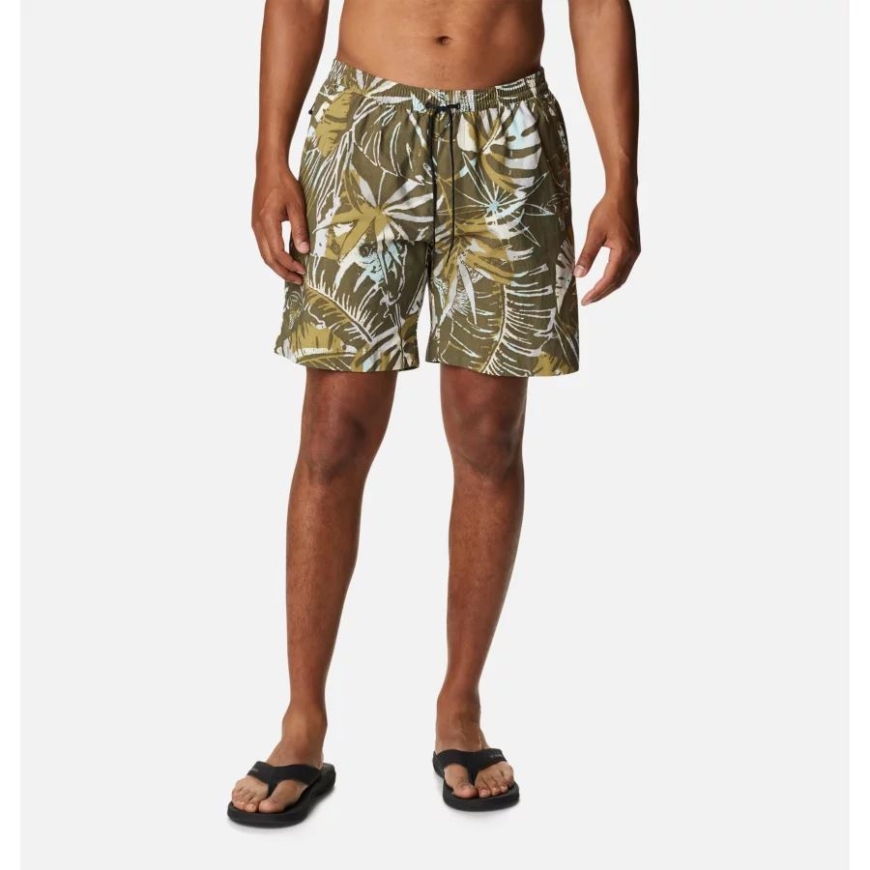 コロンビア ストーン グリーン キング パームス マルチ メンズ サマードライ ショーツ