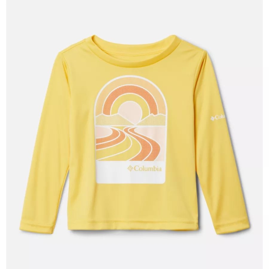 コロンビア サングロー/サントレック トレイルズ II ガールズ トドラー ミラーロック 長袖 グラフィックシャツ
