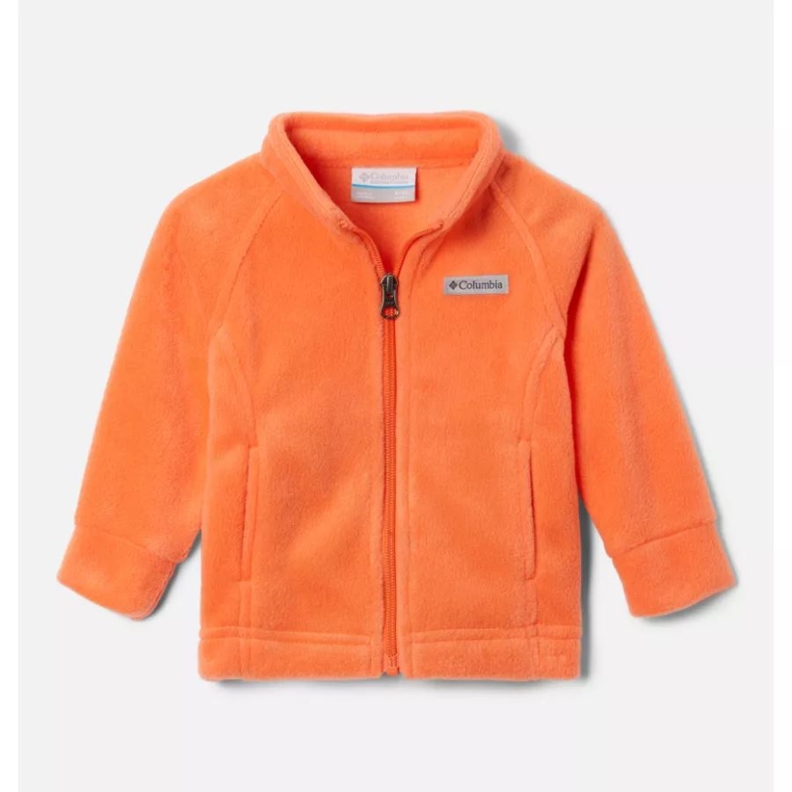コロンビア サンセット オレンジ ガールズ インファント ベントン スプリング フリース ジャケット