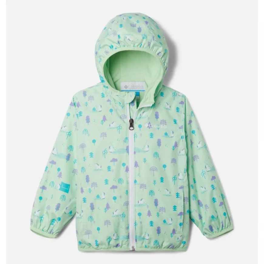 コロンビア 幼児 ミニ ピクセル グラバー II ウィンド ジャケット キーウェスト ユニコーン キャンプアウト