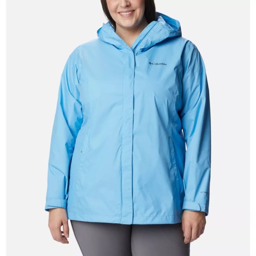 コロンビア ビスタ ブルー レディース アルカディア II ジャケット プラスサイズ