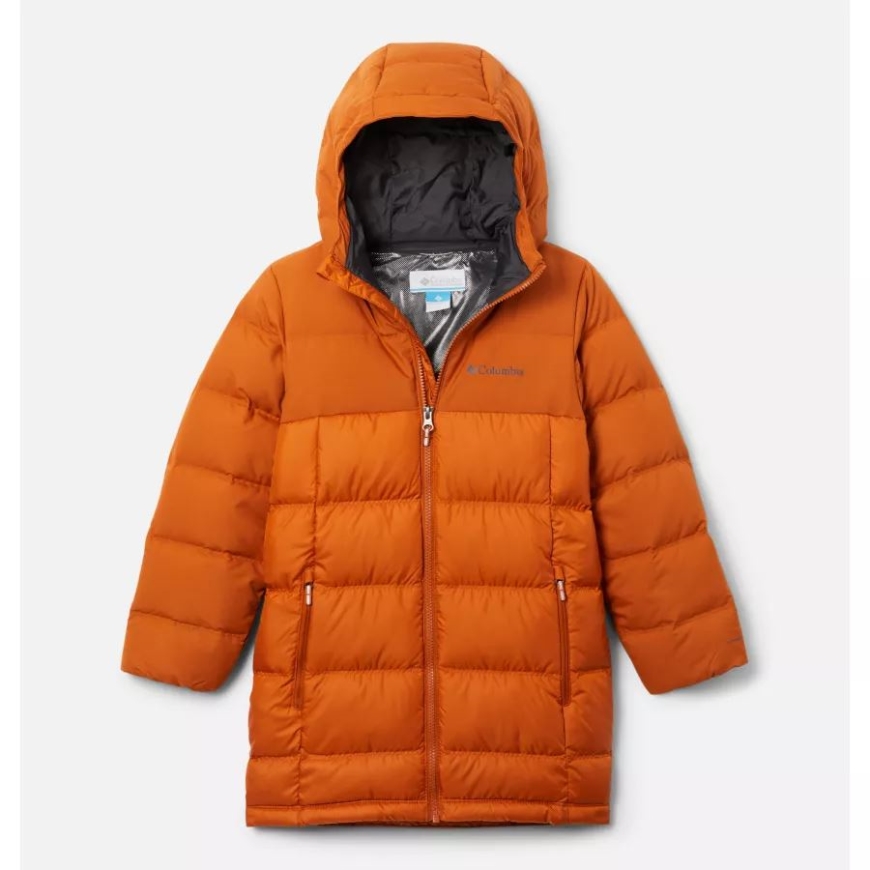 コロンビア ウォーム コッパー ボーイズ ベア ハント リッジ ダウン ジャケット