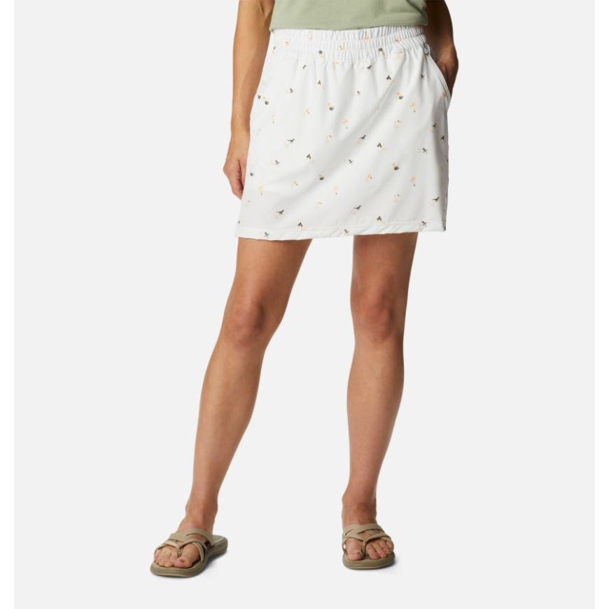 コロンビア ホワイト/バハ ブリッツ ウィメンズ アルパイン チル ゼロ スコート