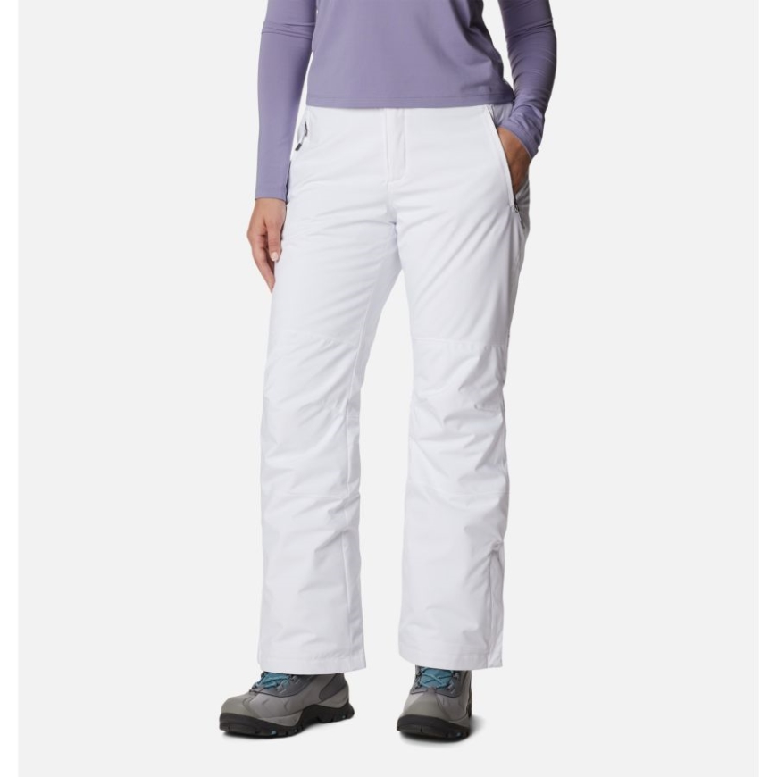 コロンビア ホワイト レディース シェーファー キャニオン ウォータープルーフ スキー パンツ