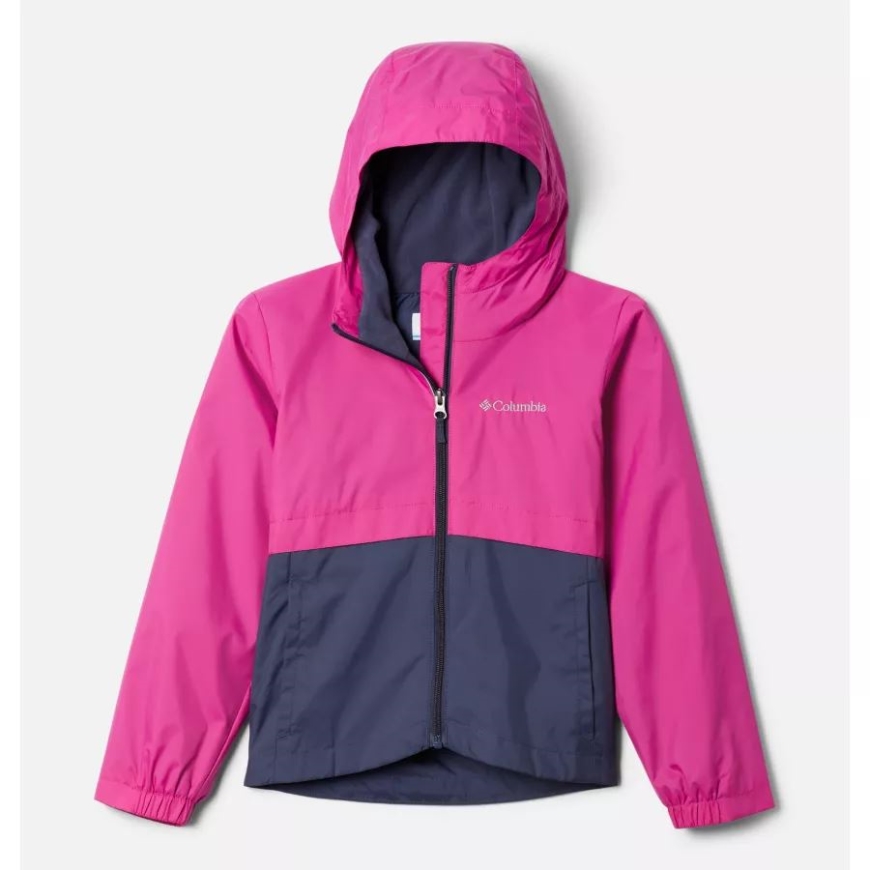 コロンビア ワイルド フクシア/ノクターナル ガールズ レインジラ ジャケット