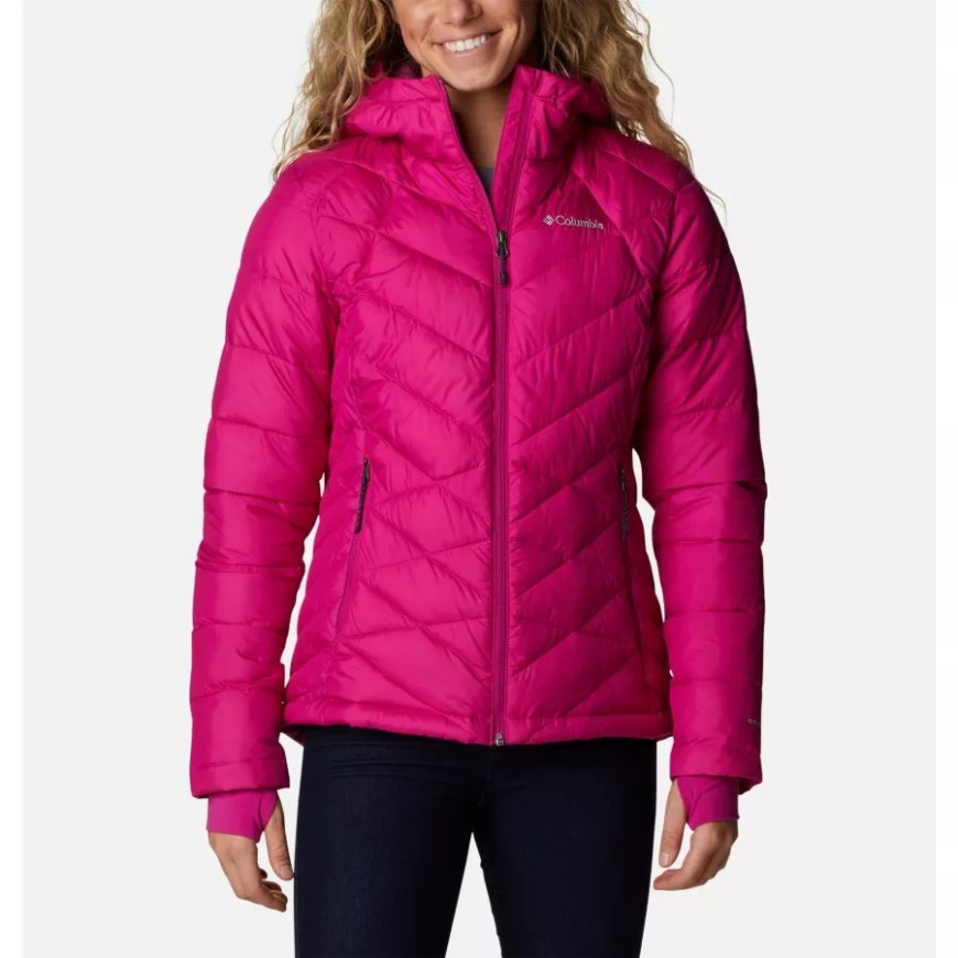 コロンビア ワイルド フクシア レディース ヘブンリー フード付きジャケット