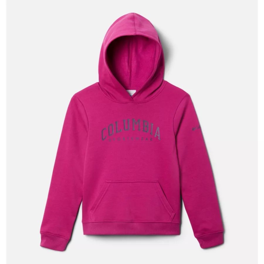 コロンビア ワイルド フクシア ユース トレック パーカー